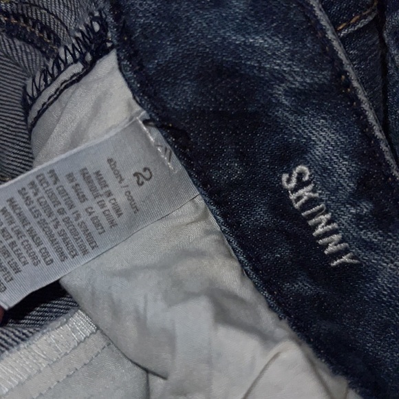2 pairs - AEO Skinny Stretch Jeans size 2 Short - Picture 8 of 11